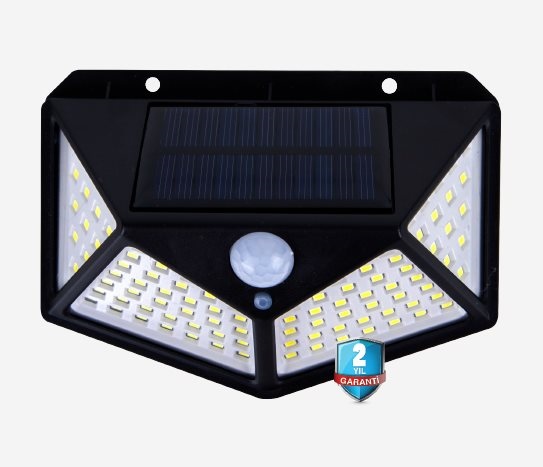 Sensörlü Solar Duvar Lambası