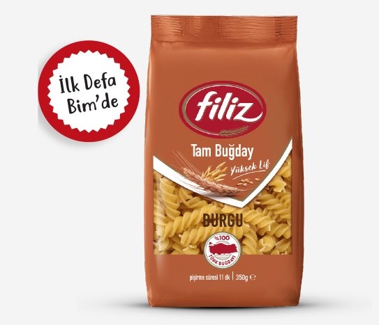 Filiz - Tam Buğday Burgu Makarna