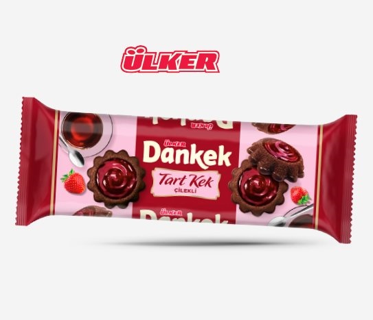 Dankek - Çilekli Tart Kek
