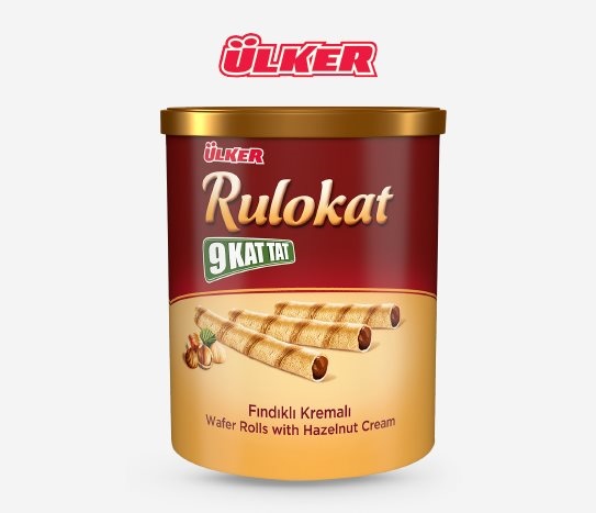 Rulokat - Fındık Kremalı Rulo Gofret
