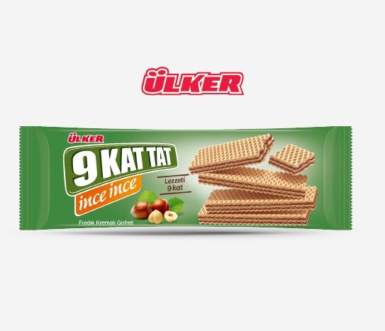 9 Kat - Fındık Kremalı Gofret
