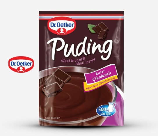 Dr.Oetker - Bitter Çikolatalı Puding