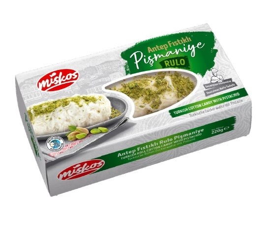 Miskos - Antep Fıstıklı Rulo Pişmaniye