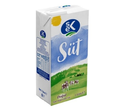 Sek - %0,5 Yağlı Süt