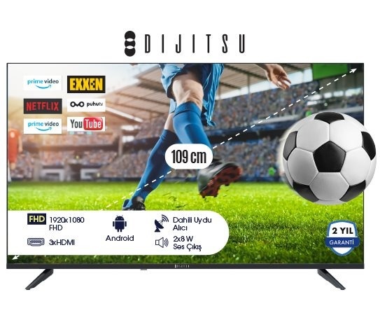 43 INC FULL HD ANDROID TV 43DS10000