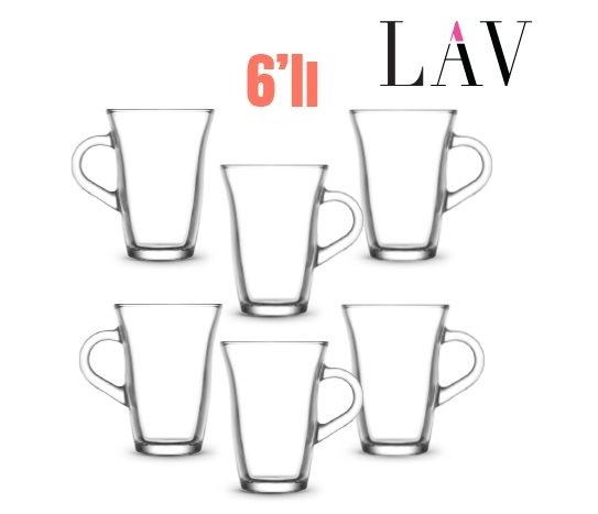 Nisa Kulplu Çay Bardağı ~150 cc