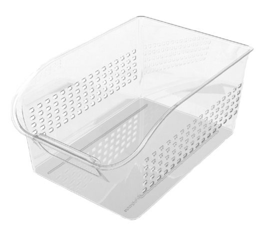 Buzdolabı Organizeri Şeffaf Sepet	~21,5cmx15cm