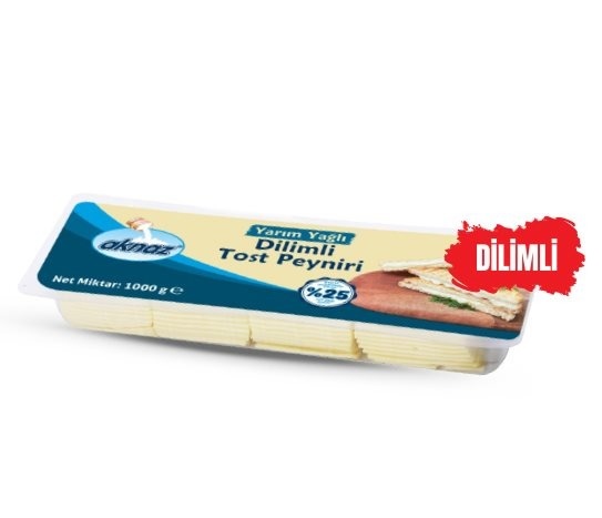 Aknaz - Yarım Yağlı Dilimli Tost Peyniri