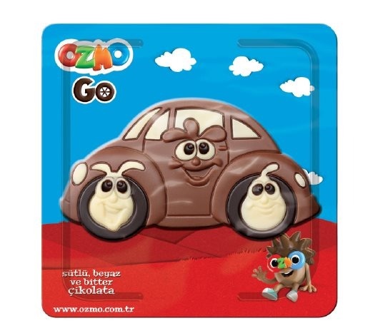 Ozmo Go - Figürlü Sütlü Çikolata