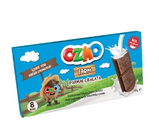 Ozmo Farm - Sütlü Krema Dolgulu Sütlü Çikolata