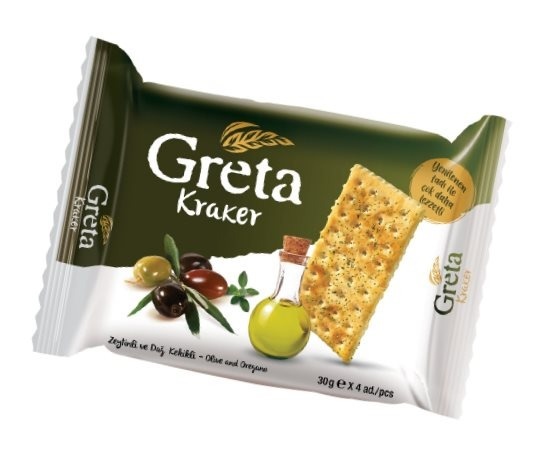 Greta - Zeytin Kekik Aromalı Kraker