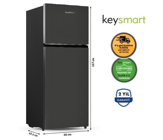 NOFROST BUZDOLABI KEY 250 NFB