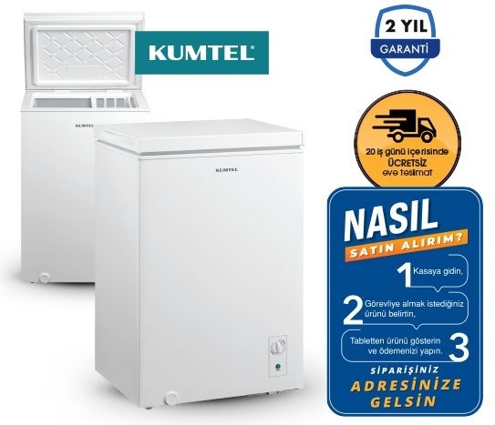 HCF-100 SANDIK TİPİ 99 L DERİN DONDURUCU