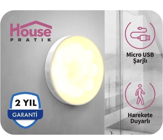 HAREKET SENSÖRLÜ LED LAMBA HP06