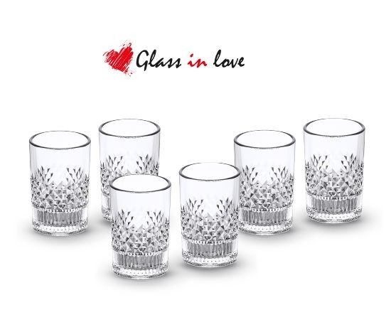 Cam 6’lı Kahve Yanı Bardağı ~160 cc