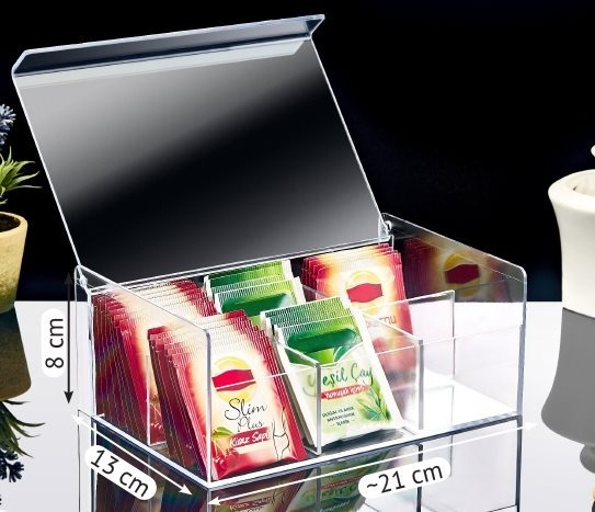 Kristal Çay Kutusu