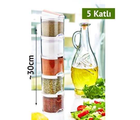Katlı Baharatlık Seti