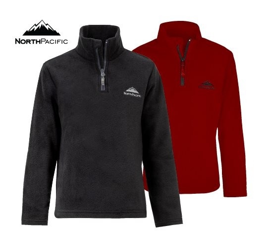 Yarım Fermuarlı Polar Üst Çocuk