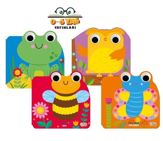 Oynar Gözlü Şekilli Kitaplar