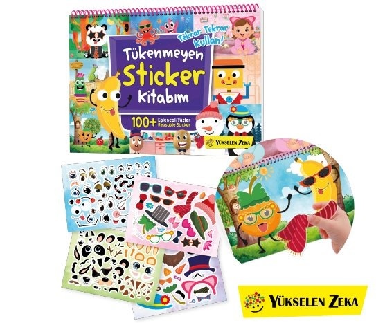 Tükenmeyen Sticker Kitabım