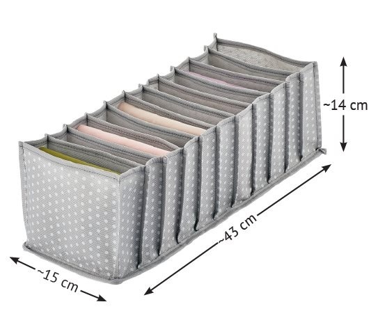 Akordion Midi ~15x43x14 cm