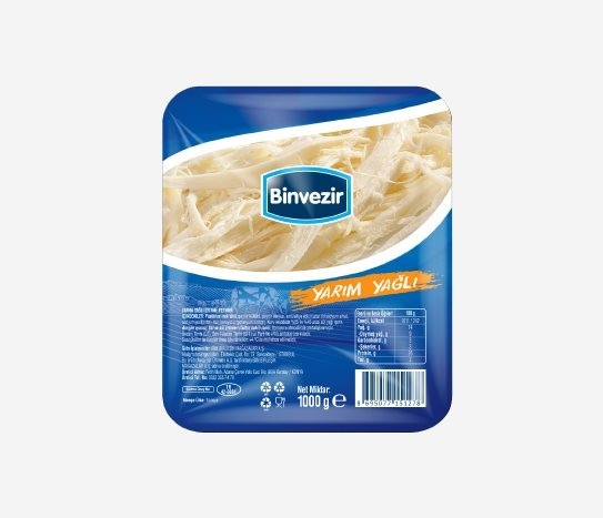 Binvezir - Yarım Yağlı Eritme Peynir