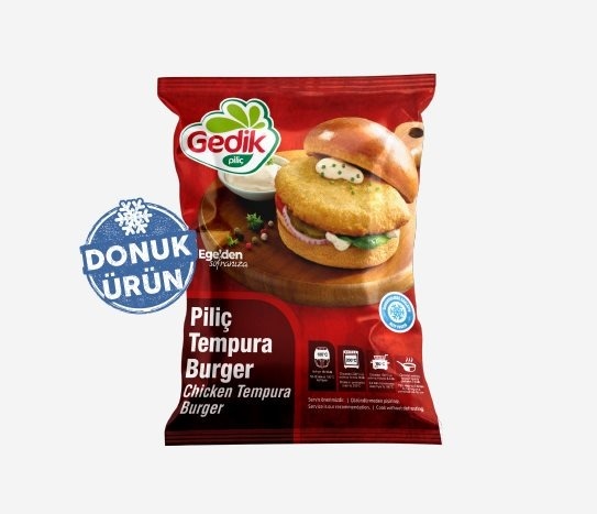 Gedik - Donuk Piliç Tempura Burger