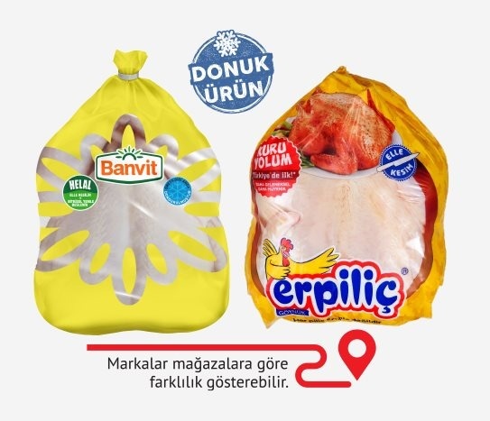 Donuk Bütün Piliç