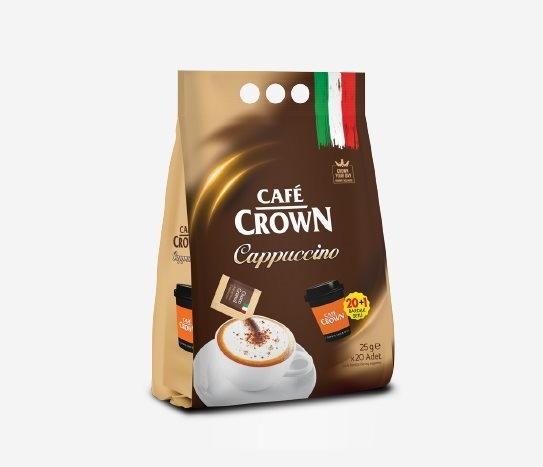 Cafe Crown - Cappuccino + Bardak Set