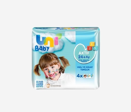 Uni Baby Aktif - Islak Havlu