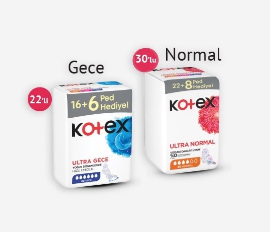 Kotex - Hijyenik Ped Ultra