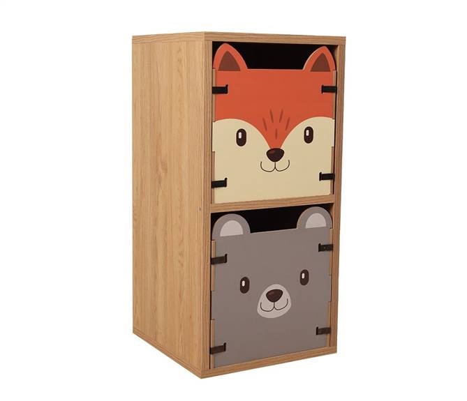 EQ Deco - Hayvan Figürlü Çok Amaçlı Saklama Ünitesi