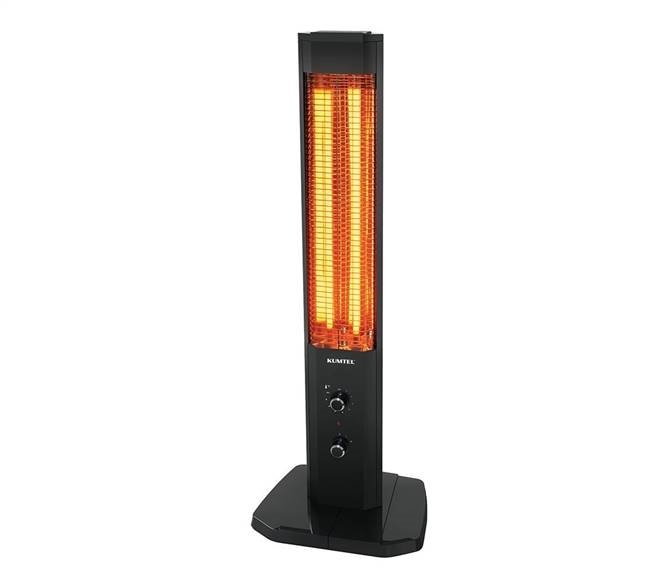 Kumtel - Çift Flamentli Dikey Isıtıcı