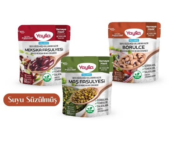 Yayla - Haşlanmış Ürün Çeşitleri