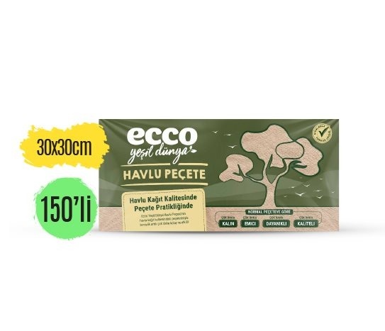 Ecco Yeşil Dünya - Havlu Peçete Kraft