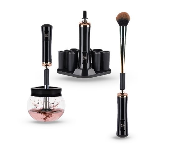 Naturalove - Pilli Makyaj Fırçası Temizleme Seti