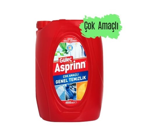 Asprinn - Temizlik Sıvısı Güleç