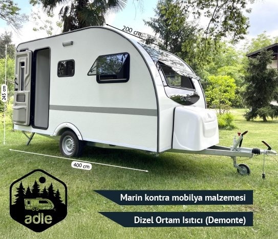 ADLE - 4 METRE ÇEKME KARAVAN