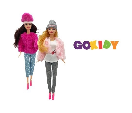 Kışlık Elbiseli Manken Bebek