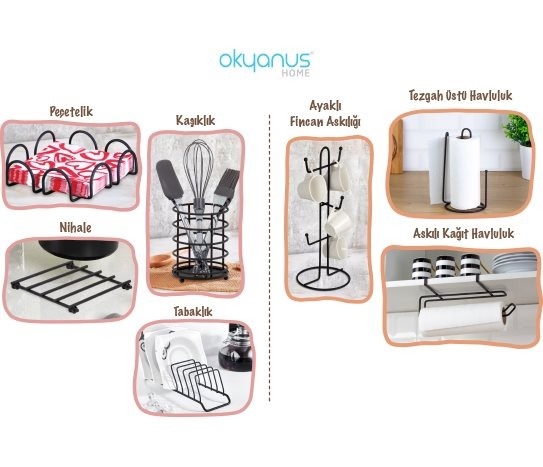 Siyah Metal Ürün Çeşitleri