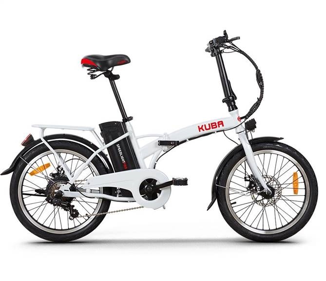 Kuba - Speedlıght Pro İnce Teker E-Bike Beyaz