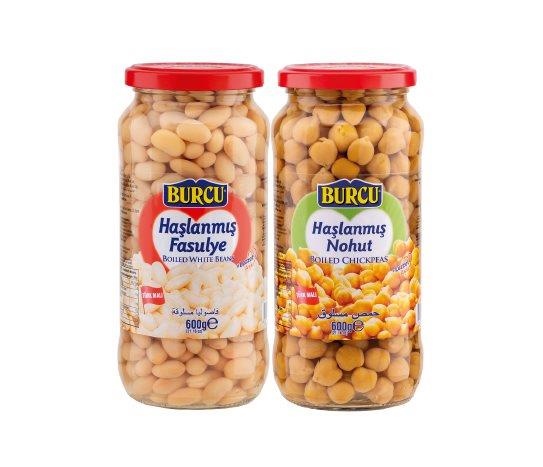 Burcu	 - Haşlanmış Nohut – Fasulye