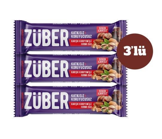 Züber - Karışık Kuruyemişli Meyve Bar