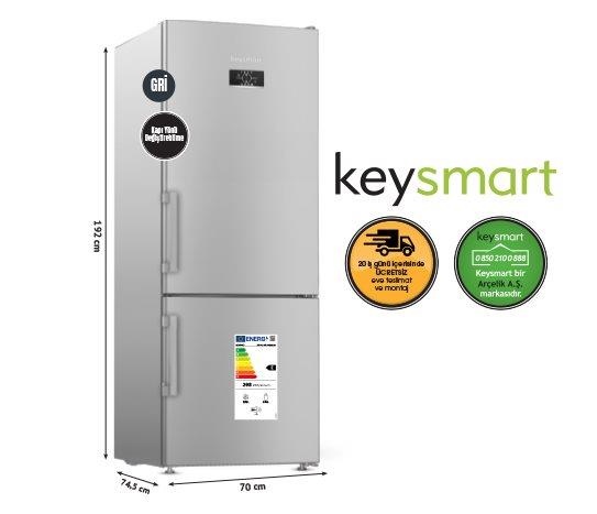 NOFROST BUZDOLABI KEY 490 NFS