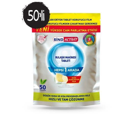 Bind Activit - Bulaşık Makinesi Tableti