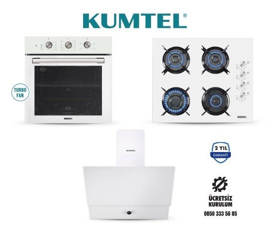 BEYAZ TURBO CAM ANKASTRE SET