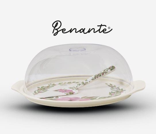 Melamin Kek Fanusu ve Spatula