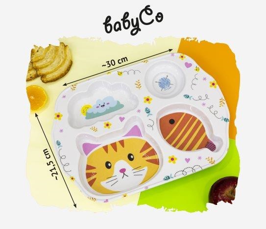 Melamin Bölmeli Tabak