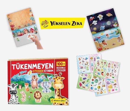 Tükenmeyen Sticker Kitabım