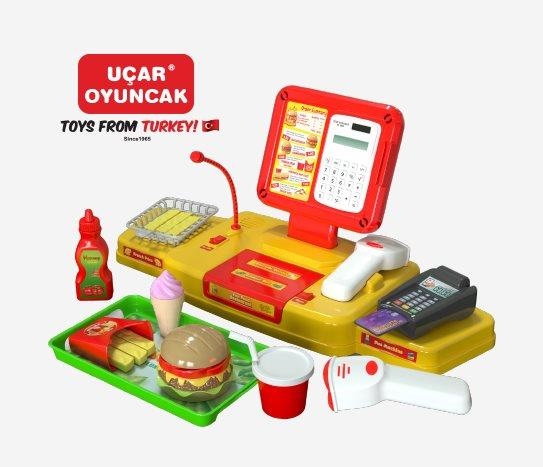 Yazar Kasa ve Hamburger Seti